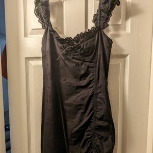 Black cocktail dress